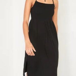 Fit & Flare Smocked Cami Midi Dress for Women